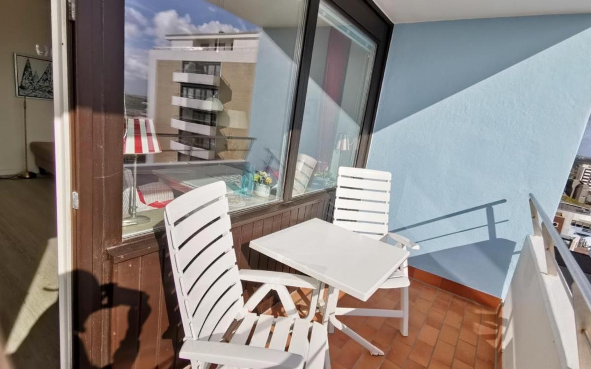 Haus Metropol App 145 direkt am Strand 2 mit Balkon Cityblick Westerland Exterior foto