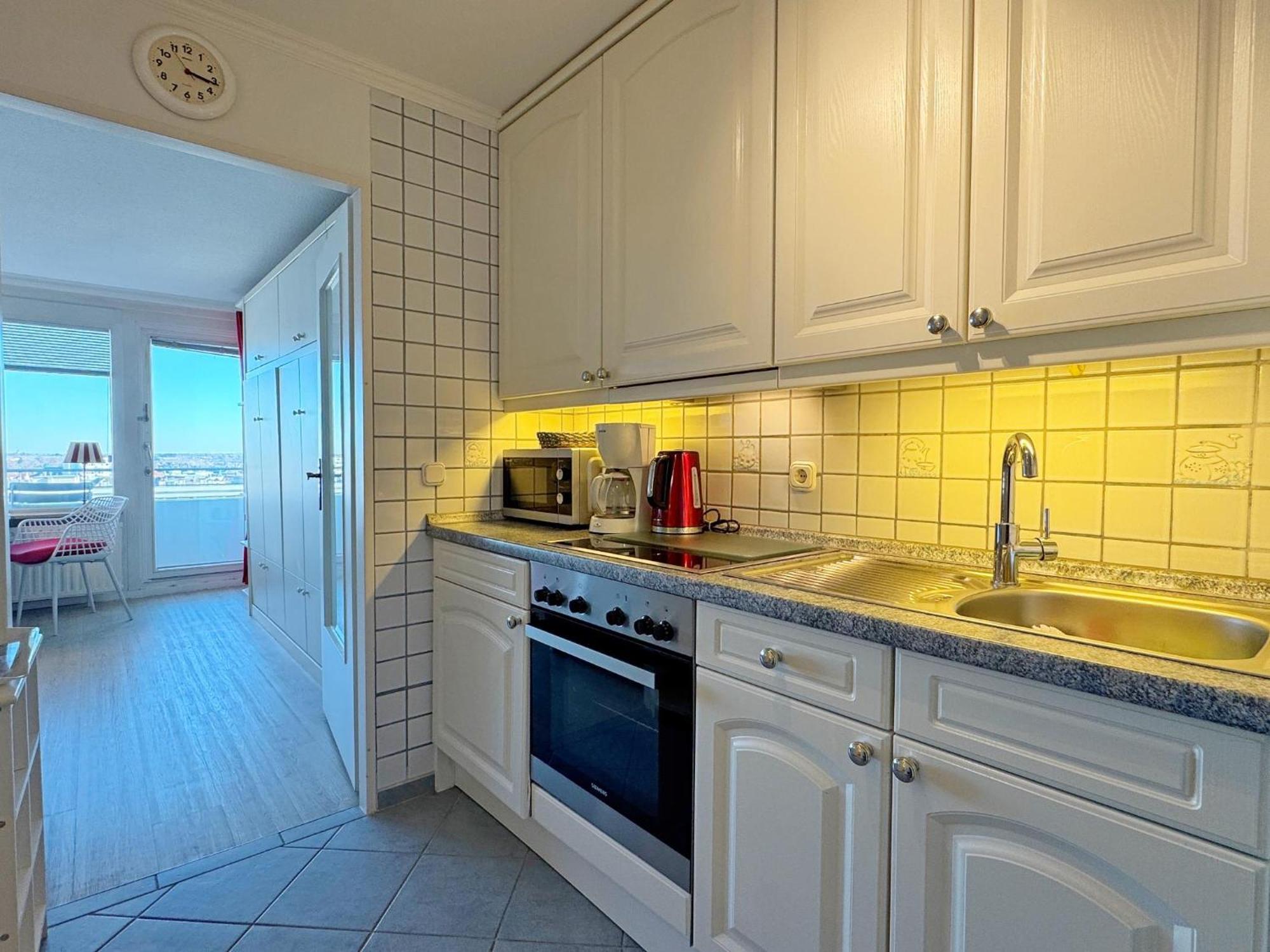 Haus Metropol App 145 direkt am Strand 2 mit Balkon Cityblick Westerland Exterior foto